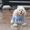 Pet Four-legged Waterproof Raincoat Dog Outdoor Reflective Hooded Waterproof Poncho All-season Rainy Day Dog Suit