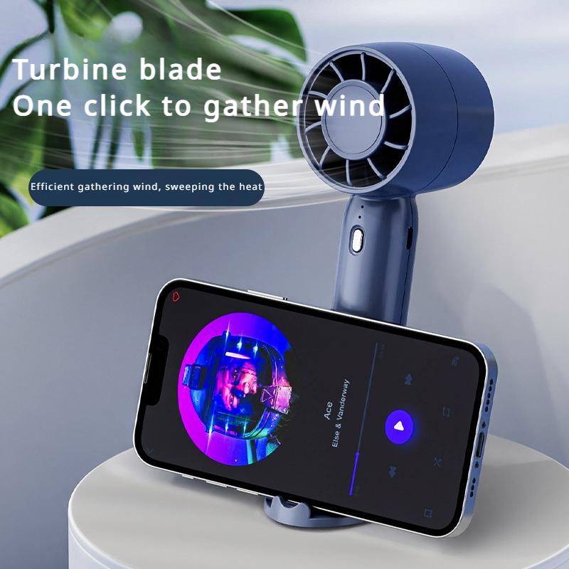 1pc Portable Mini Fan, Handheld USB Electric Fan-Three Gears Wind Quiet & Powerful, Small & Compact Perfect for Travel