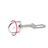 1PCS for Scuba Diving Hook Clips Swivel Hook BCD Accessory Water Sport Part 316 Stainless Steel Bolt Snap