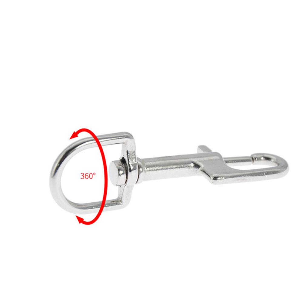 1PCS for Scuba Diving Hook Clips Swivel Hook BCD Accessory Water Sport Part 316 Stainless Steel Bolt Snap
