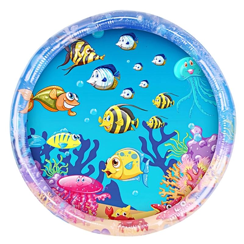 

Dogs Cooling Mat for Pet Cats Self Cooling Pad Water Bed Lounger Sofa Bed Water Sensory Play Mat 1