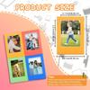 5pcs/10pcs Magnetic Photo Frame, 3-Inch Color Refrigerator Magnet, Compatible With Fuji Instax Mini Photo Paper.