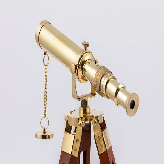 Small Decorative Telescope With Tripod Stand