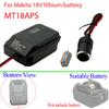 Li-ion Battery 5-13V Voltage Regulator For Makita For Bosch For DeWalt For Milwaukee For M18 For Einhell Cigarette Lighter