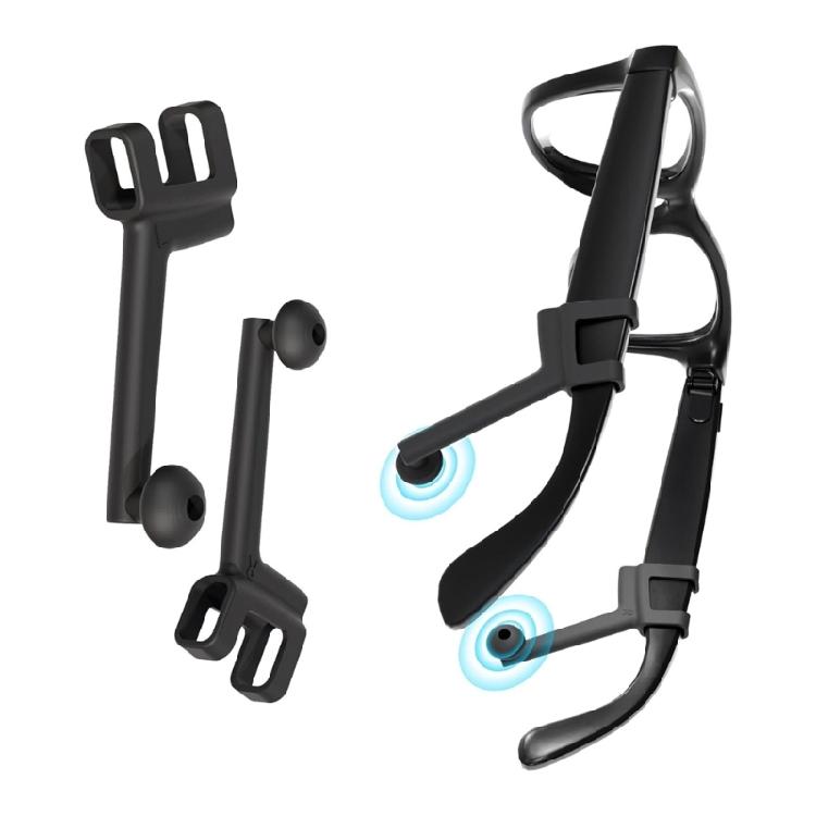 Pack of 1 Pair Advanced Sound Enhancer for Intelligent Glasses Featuring Sound Field Optimization and Long Wearing Comfort