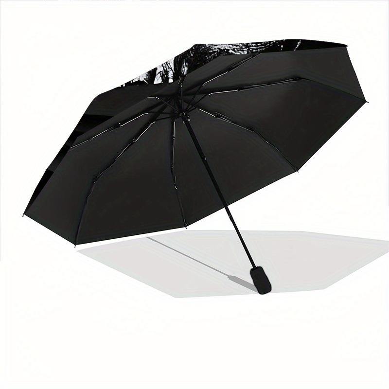 1pc Skull Pirate Automatic Open/Close Umbrella, Portable Folding Umbrella for Travel, Themed Events, It Is Suitable As a Gift for Various Festivals, O