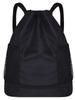 Wet & Dry Separation Waterproof Sports Drawstring Backpack with Double Shoulder Straps for Outdoor & Fitness Activities