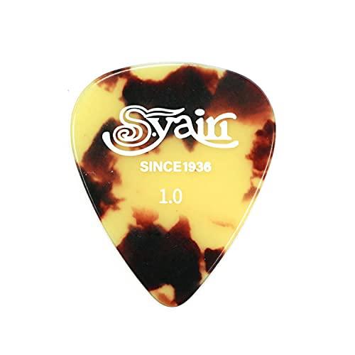 

S.Yairi Cellulose Picks, 1.0mm, Standard Type, SYP-1C10, 25 Picks