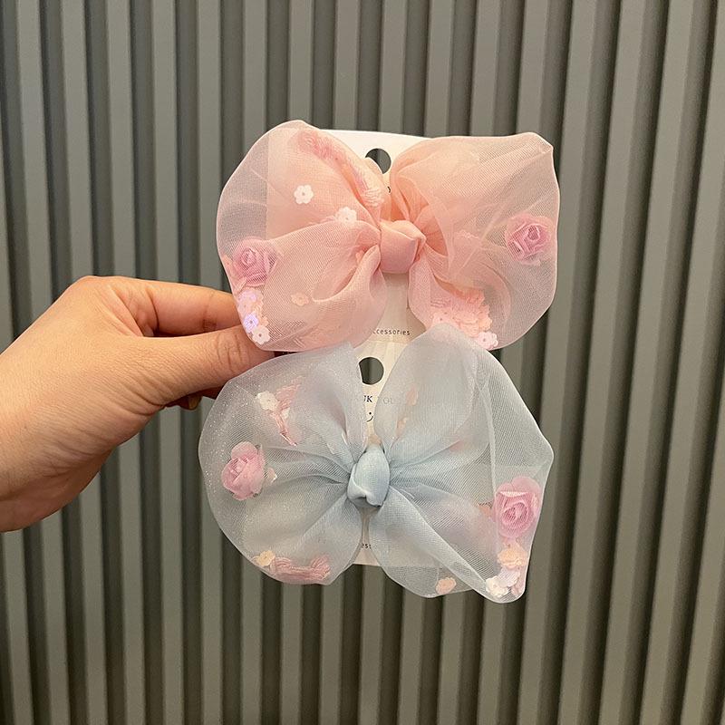

Girl s Large Bow Hair Clips & Headbands - Fairy Princess Accessories