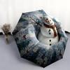 1 PC Automatic Folding Umbrella - Cartoon Pattern, Portable & Foldable Design with 8 Ribs, Christmas Birthday Gifts