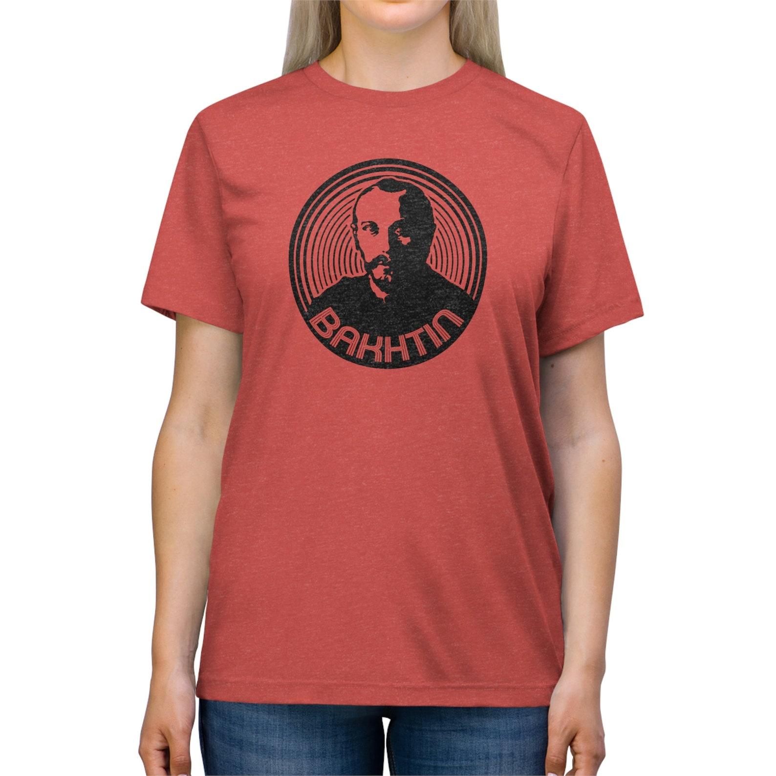Mikhail Bakhtin Retro Philosophy T-shirt 3XL