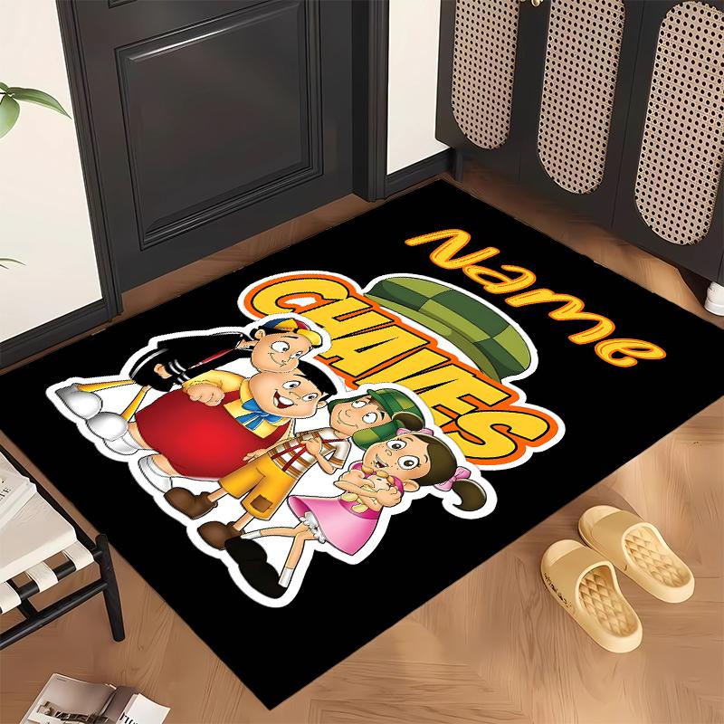 El Chavo (1) Personalized name Office Carpet Stylish Decor for Living Room Bedroom Kitchen