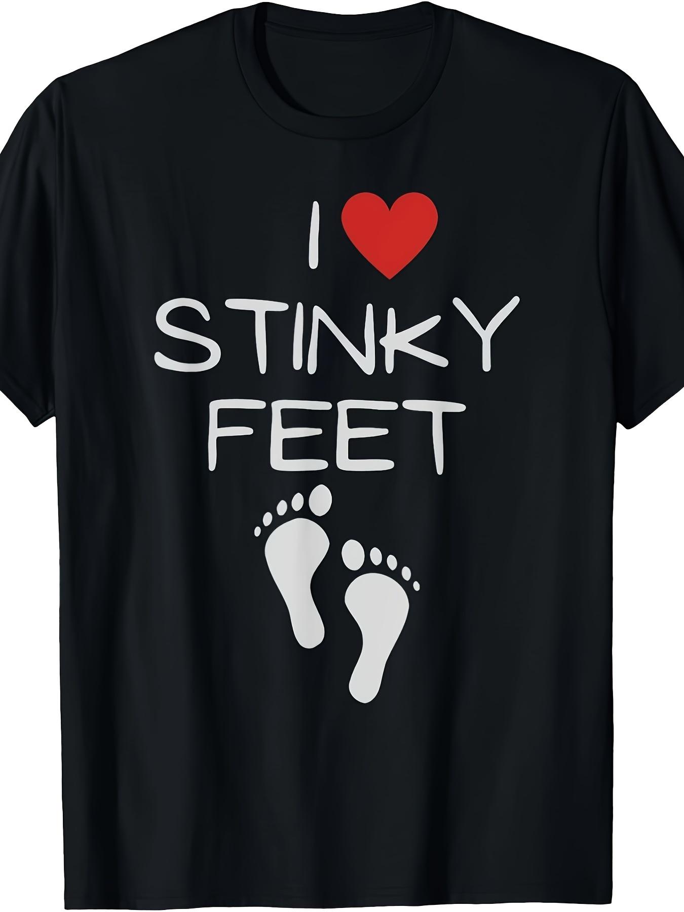 T-Shirt Y2K Love Stinky Feet Black XL
