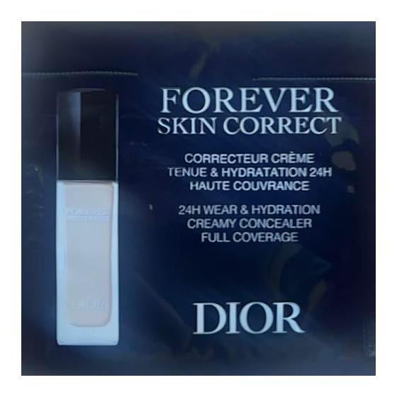 Dior Dior Skin Forever Skin Correct Concealer 0N Neutral Mini Size 0.7mL Sample Forever