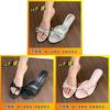 French Mules Slip On Shoes With Pu Upper And Pointed Toe For Casual Wear