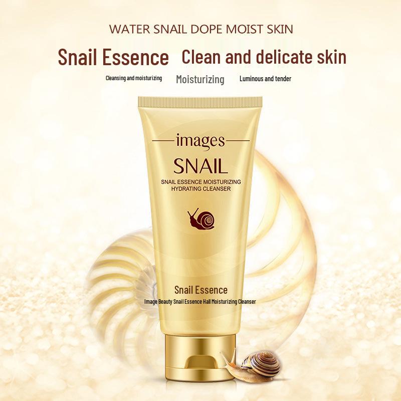 Snail Essence Radiant Moisturizing Cleanser: Pore-Minimizing & Hydrating Facial Skincare