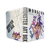 Custom Cover 500+ Capacity A4 Yu-Gi-Oh! Binder Premium PU Leather 9-Pocket Zippered Album TCG Organizer with Refillable Pages