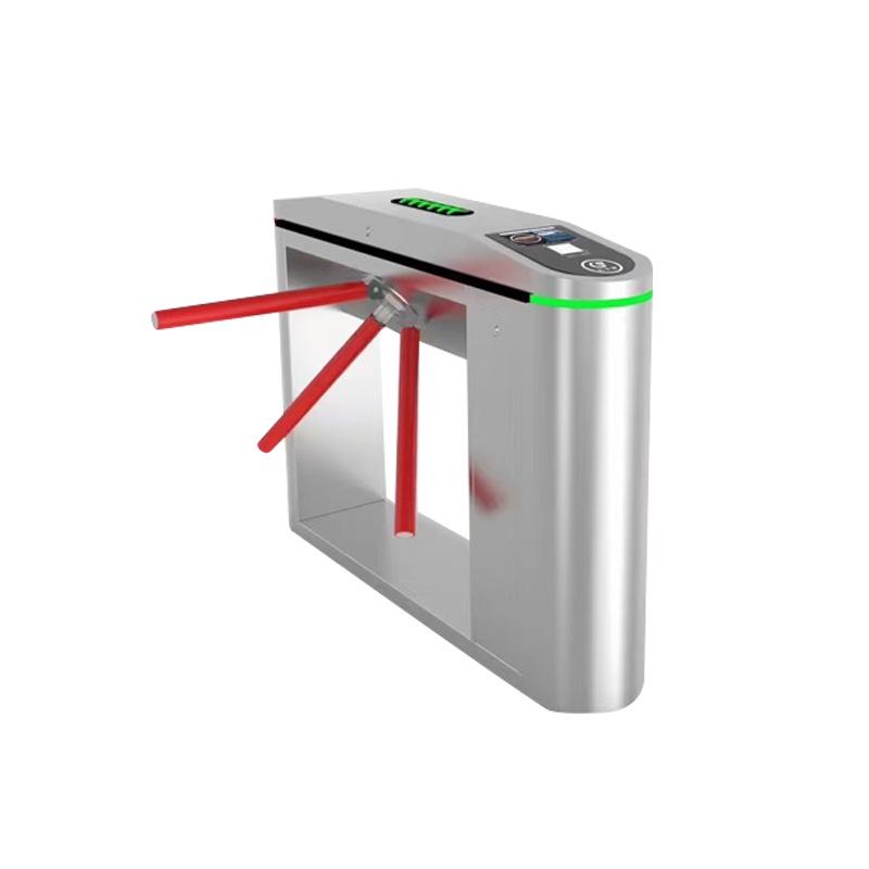 304 Stainless Steel Face Recognition Pedestrian Gate with Ticket Verification
