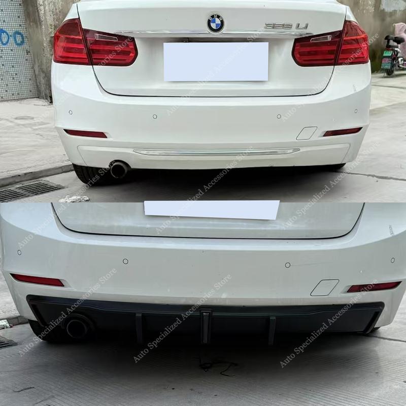 Adatto per BMW F30 2012-2015 Pre-Lci Non M Sport MP ABS Diffusore Paraurti Posteriore Valance Copri Labbro 318i 318d 320i 320d Kit Carrozzeria Base