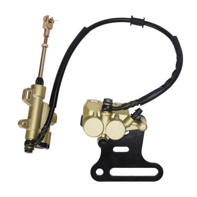 Bakre skive, hydraulisk bremse hovedsylindersett Bremse hovedsylinder Caliper Montering for 50cc 70cc