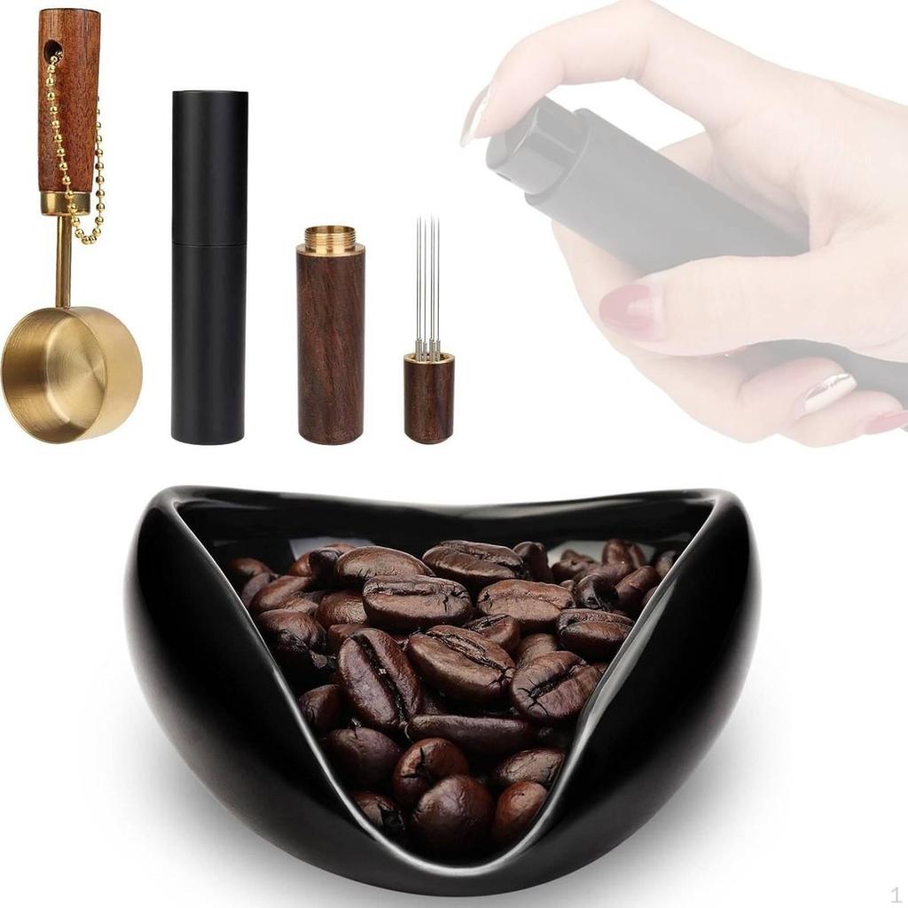 Coffee Bean Weighing Bowl Ceramic Vessel Practical Utensil Sample Tray for