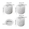 Magnolia Lily Design Flowerpot Molds Reusable DIY Resin Plaster Storage Box Molds for Nordic Home Decor