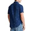 Polo Ralph Lauren SS23 Star Print Single-Breasted Shirt Men Shirts Blue 710788295-001