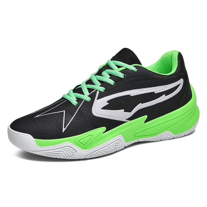 Mandarin duck basketball shoes male teenager middle school student high-top cement floor actual combat training sports shoes casual shoes