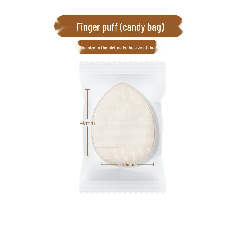 Mini Thumb Puff - Non-Absorbing Cushion Finger Sponge for Foundation and Concealer