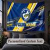 Custom Name Text Tapestry,Parramatta Eels Decorative Wall Hanging, Background Tapestry For Home Bedroom