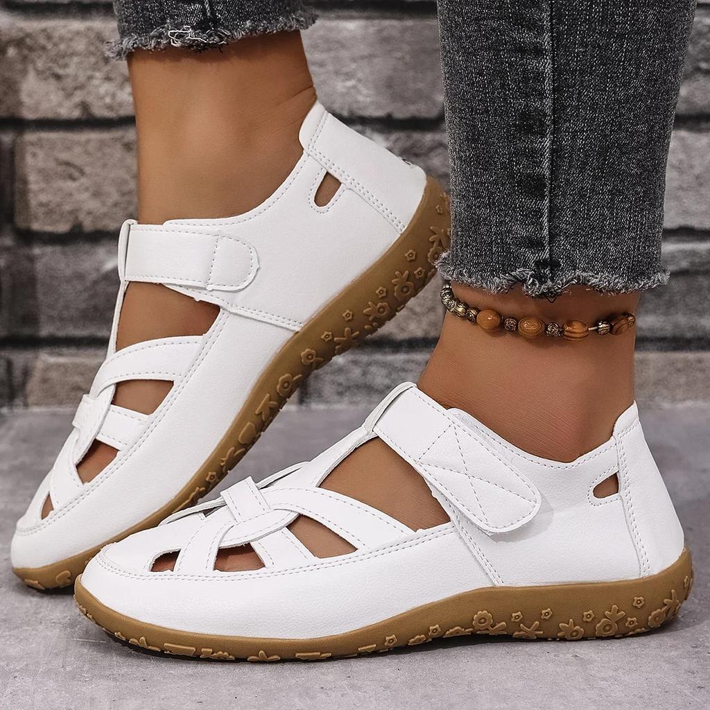 Fashion 2025 New Summer Women Sandals Comfortable Platform Walking Sandals Covered Toe Beach Shoes Woman Fashion Casual Shoes for Women
