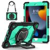 for iPad 5th/6th/7th/8th/9th/10th 2022 Air 4/5 Pro 11 Pro 9.7 Case with Pencil Holder with 360 Rotating Foldable Stand Cover
