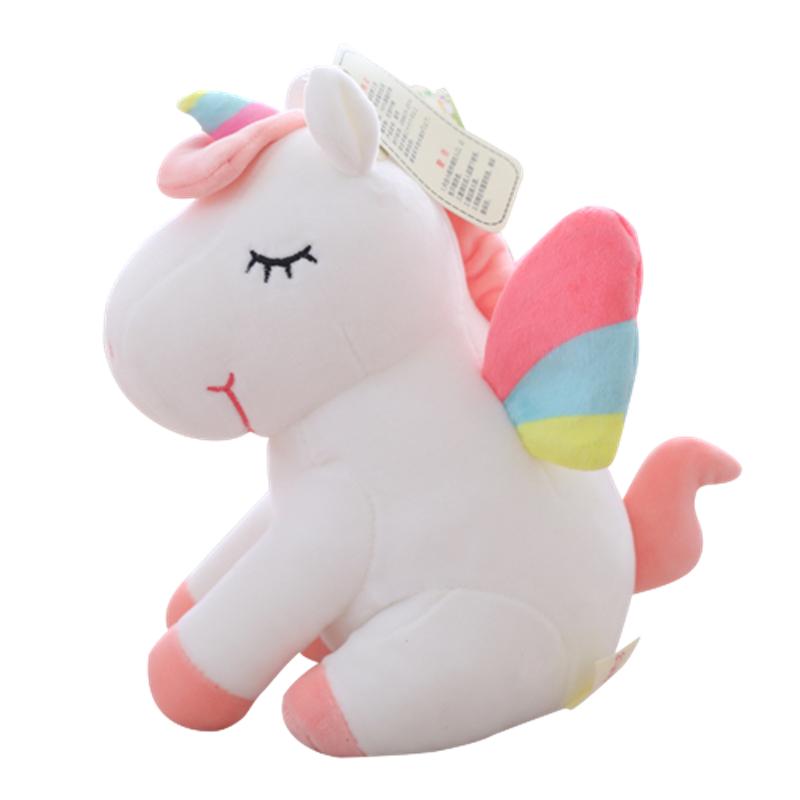 Lightup Led Rainbow Unicorn Plush Toy Home Decoration Doll Pillow Gift Kids