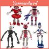 5pcs Fnaf Five Nights At Freddys Light Up Action Figures With Vibrant Colors And Unique Styles For Kids Collectors And Gifts