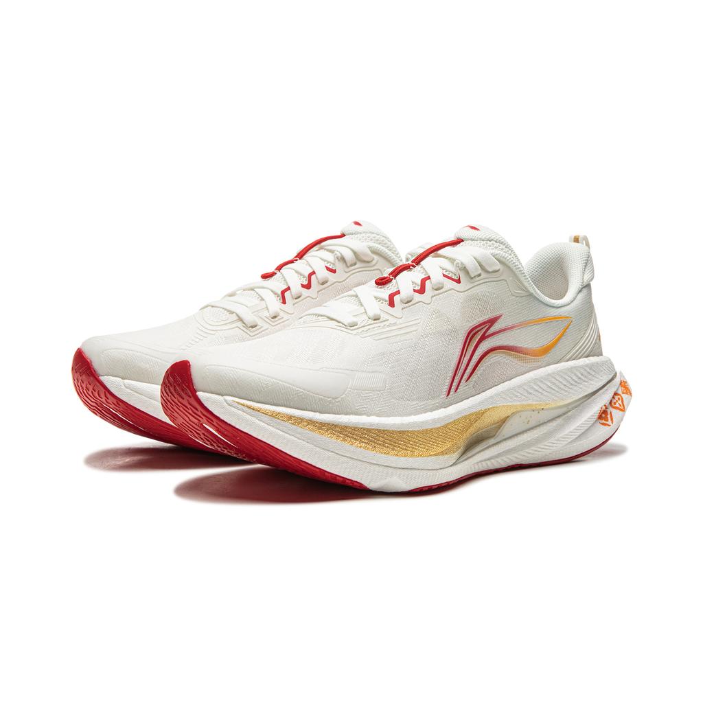 Li Ning Wu Shi 6.0 Sports Comfortable Shock Absorption Wear-Resistant Low-Top Casual Running Shoes Women sneaker Cloud-White ARSW034-4