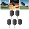 Pickleball Paddle Portable Carbon Fiber for Kids Indoor Outdoor Use Exercise white