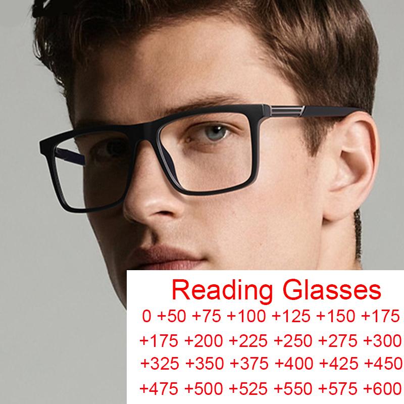 High-End Anti-Blue Light Reading Glasses Ultralight Presbyopia Eyeglasses Eye Protection Far Sight Eyewear Optical Glasses