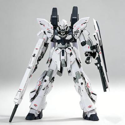 PB Limited HG 1/144 217 Sinanju Stein Narrative Ver. Biela prototypová modelová súprava s vodnými obtlačkami, stojanom na vystavenie, zberateľskými hračkami