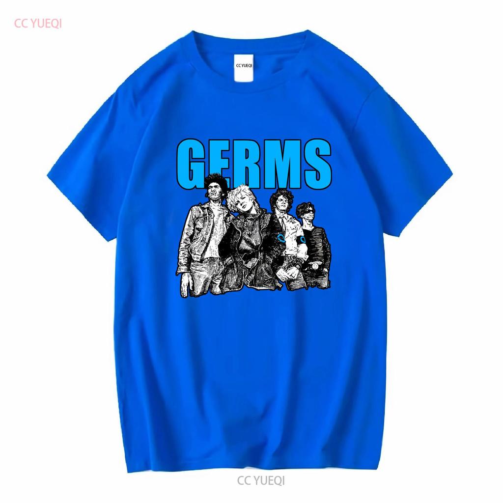 Germs T Shirt SoCal Punk Rock Band Gift for Fan TE2588 Long or Short Sleeves Vintage Washed Stretched Soft Slightly Homme