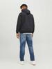 Зимняя куртка Jack & Jones Rush Plus Bomber Jacket (12243517) Jjerush Hood Noos Pls (12243517) black