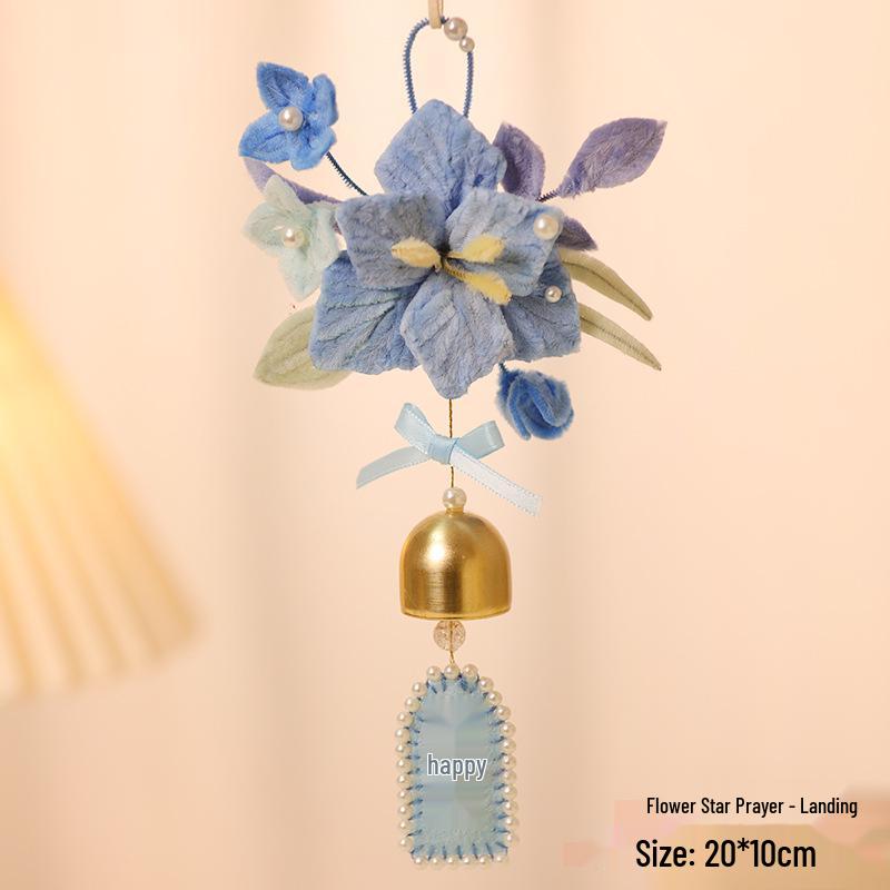 

100-Day Pledge Exam Gift Pendants: Four-Leaf Clover Sunflower Ornaments, Wind Chimes & Twist Sticks DIY Materials