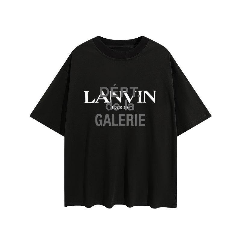 Trendy Letters Graphic Tee Cotton Round Neck Casual Regular Fit Unisex Tshirt Summer Top