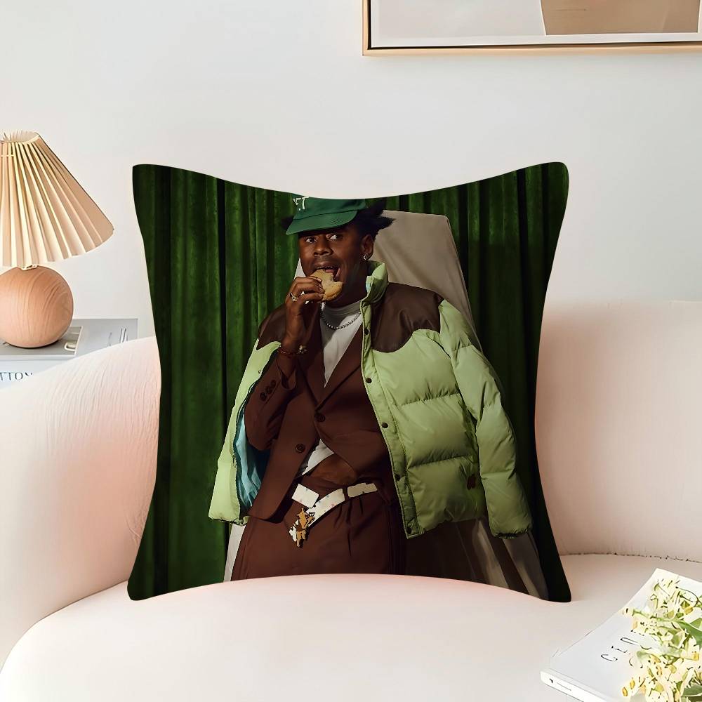 T-TylerS The Creator Cushion Cover Decorative Pillow Sofa Home Decor Case Pillow Cases