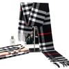 Autumn And Winter Scarves Imitation Cashmere Warm Men'S Plaid Scarf Manufacturers