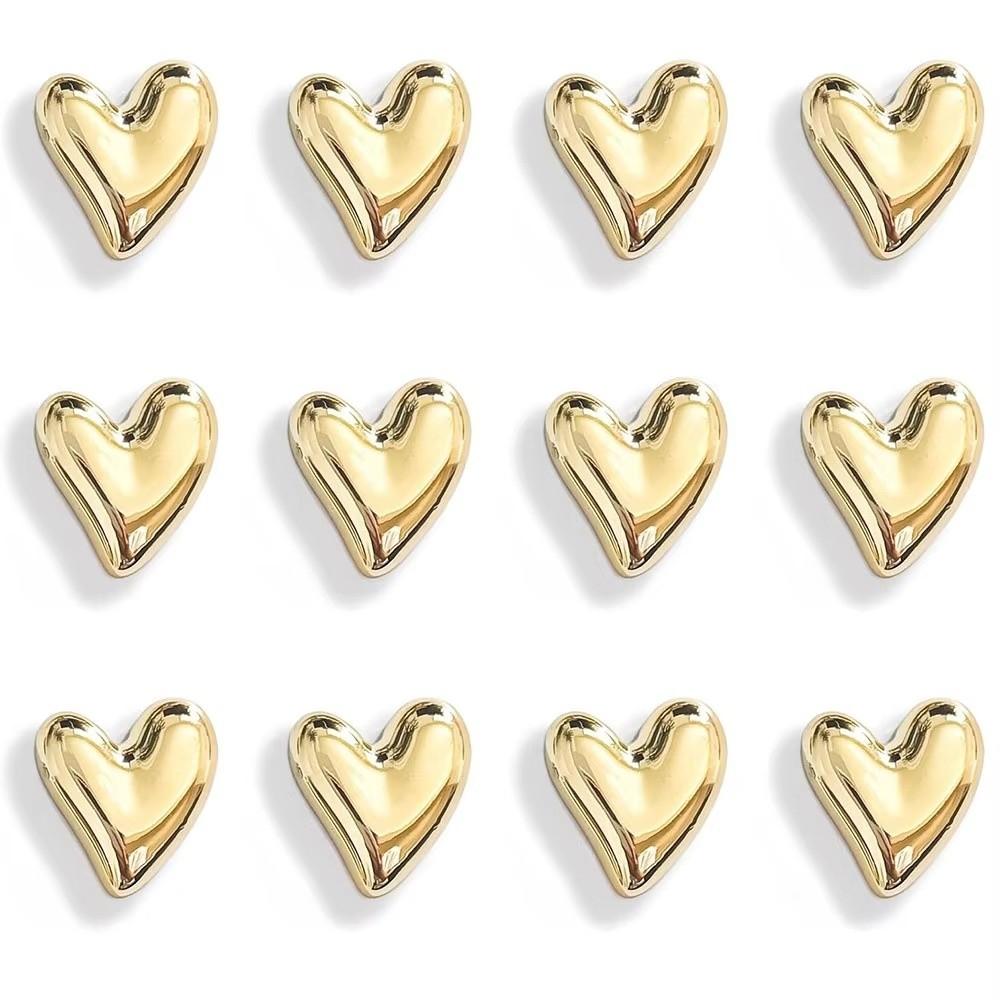 New Heart-Shaped Fridge Magnets Magnetic Portable Home Decor Fridge Magnets Retro Polarized Decoration Magnet for Message Boards