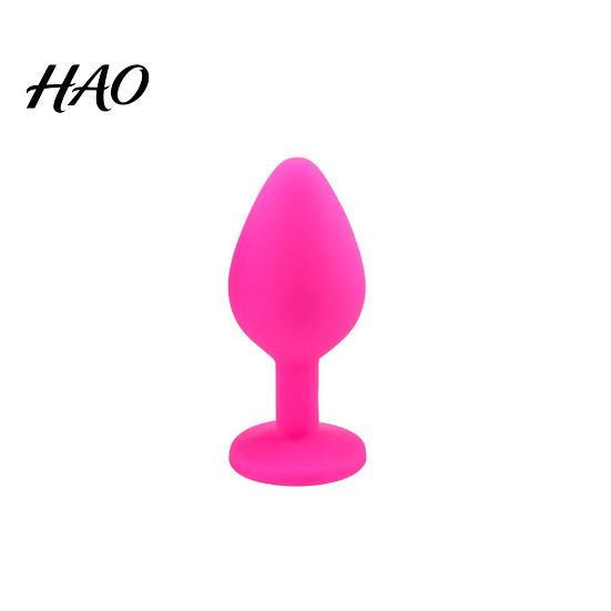 Butt Plug Anal Waterproof Rhinestone Design 3 Colors Sex Toy for Couples
