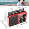 Portable USB Wide AM and by Gemean GemeanJ-429SW Radio, Rechargeable, Portable, FM, (MW), Shortwave, (L-238SW) (Rose Color)