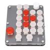 21 Keys Programmable Keyboard with Knob Red Axis USB C BT Connection One Handed Macro Mechanical