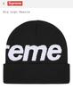 [USED] Jungkook wearing a black Supreme Big Logo Beanie