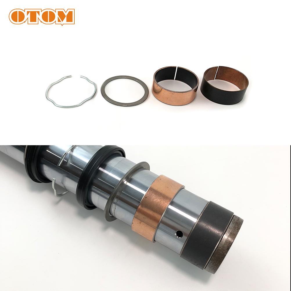 OTOM SHOWA/KYB Front Fork Oil Seal Stopper Ring Gasket Back Up Bush Slider Bushing Japanese Shock Absorber Repair Kit For HONDA